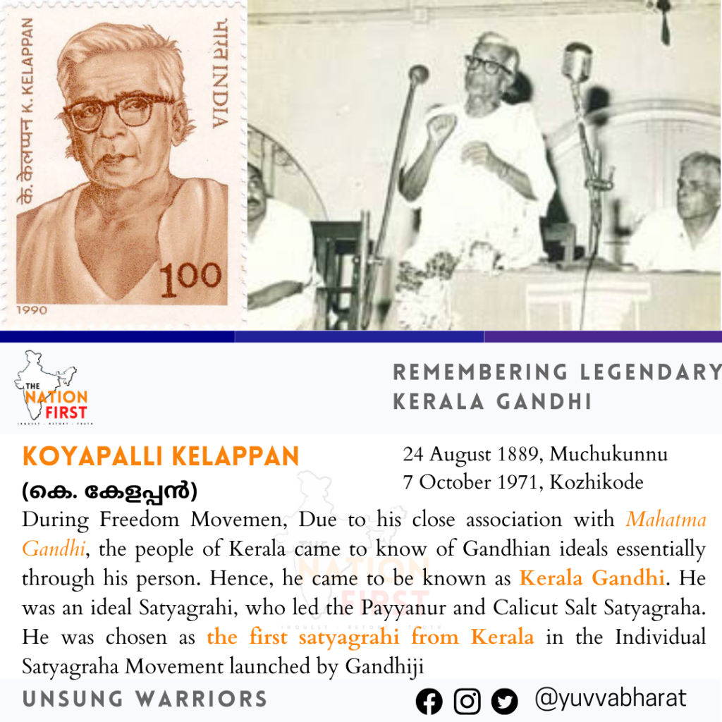 Koyapalli Kelappan Kerala Gandhi 